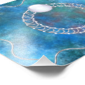 Ring van de foto van water foto afdruk (Hoek)