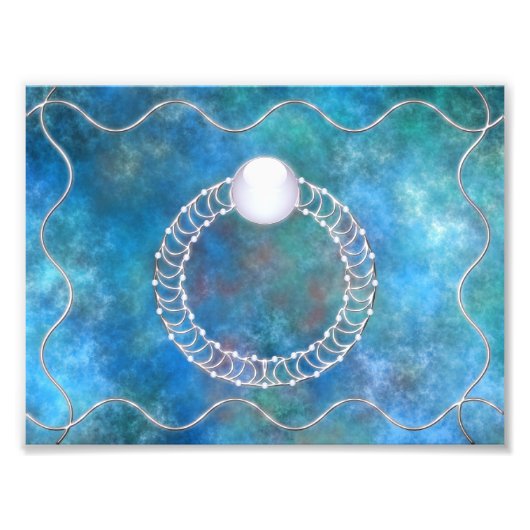 Ring van de foto van water foto afdruk (Voorkant)