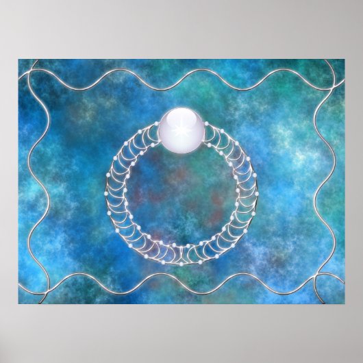 Ring van de waterdruk poster (Voorkant)