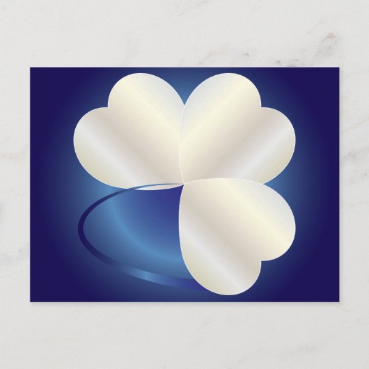 Ring van drie harten briefkaart (Voorkant)