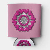 Ring van harten Valentijn Blikjeskoeler (Voorkant)