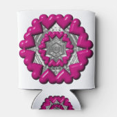 Ring van harten Valentijn Blikjeskoeler (Achterkant)