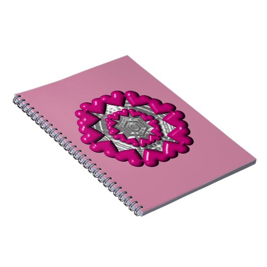 Ring van harten Valentijn Notitieboek (Rechterzijde)