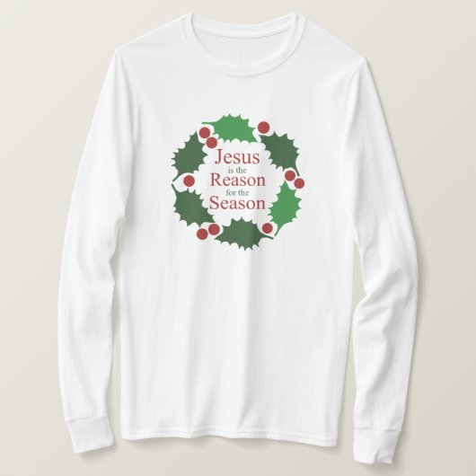 Ring van Hulst Jezus Reden voor Seizoen  T-shirt (Design voorkant)