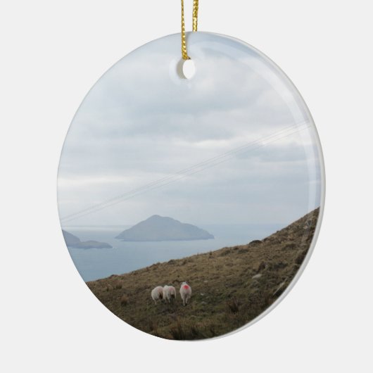 Ring van Kerry, Ierland Keramisch Ornament (Links)