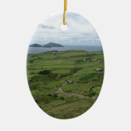 Ring van Kerry Ireland Irish Ocean Uitzicht Keramisch Ornament