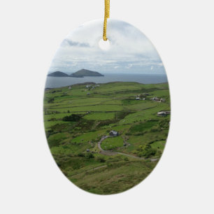 Ring van Kerry Ireland Irish Ocean Uitzicht Keramisch Ornament