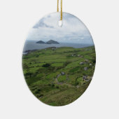 Ring van Kerry Ireland Irish Ocean Uitzicht Keramisch Ornament (Rechts)