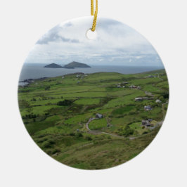 Ring van Kerry Ireland Irish Ocean Uitzicht Keramisch Ornament
