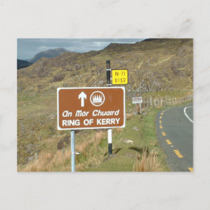 Ring van Kerry-teken, Ierland Briefkaart