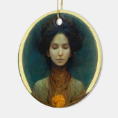 Ring van Light 2 Fantasy Sci-fi Keramisch Ornament (Links)