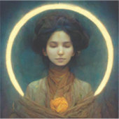 Ring van Light 2 Fantasy Sci-fi Sticker (Voorkant)