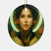 Ring van Light Fantasy Sci-fi Keramisch Ornament (Links)