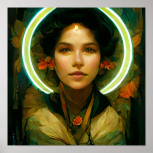 Ring van Light Fantasy Sci-fi Poster