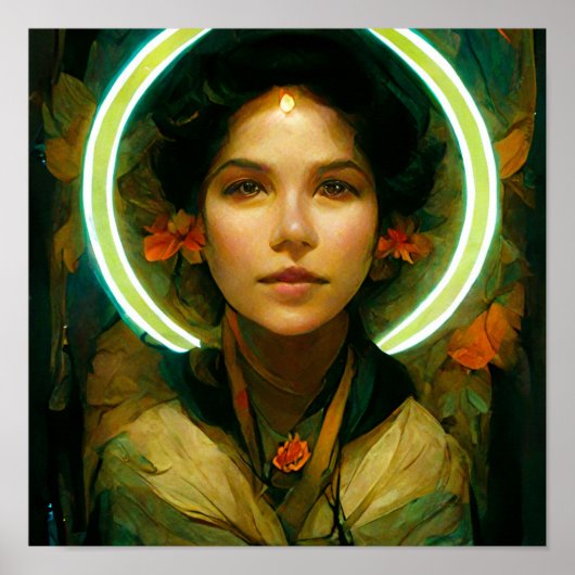 Ring van Light Fantasy Sci-fi Poster (Voorkant)