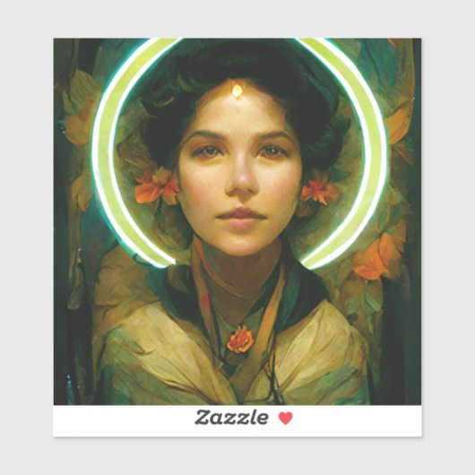 Ring van Light Fantasy Sci-fi Sticker (Vel)