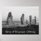 Ring van Poster van Brodgar (Voorkant)