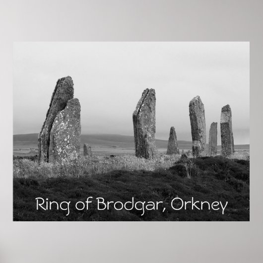 Ring van Poster van Brodgar (Voorkant)