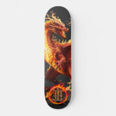 *~* Ring van Vuur AP88 Fierce Element Dragon Persoonlijk Skateboard (Voorkant)