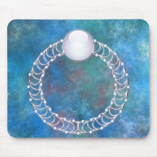 Ring van watermousepad muismat (Voorkant)