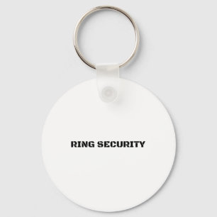 Ring Veiligheid Grappige Bruid Bruidegom Party Gif Sleutelhanger
