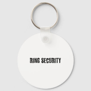 Ring Veiligheid Grappige Bruid Bruidegom Party Gif Sleutelhanger
