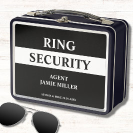 Ring Veiligheid Ring Drager Agent Secret Box