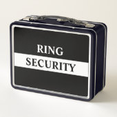 Ring Veiligheid Ring Drager Agent Secret Box (Achterkant)