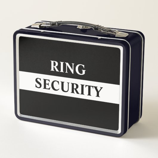 Ring Veiligheid Ring Drager Agent Secret Box (Achterkant)