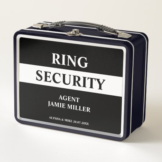 Ring Veiligheid Ring Drager Agent Secret Box (Voorkant)
