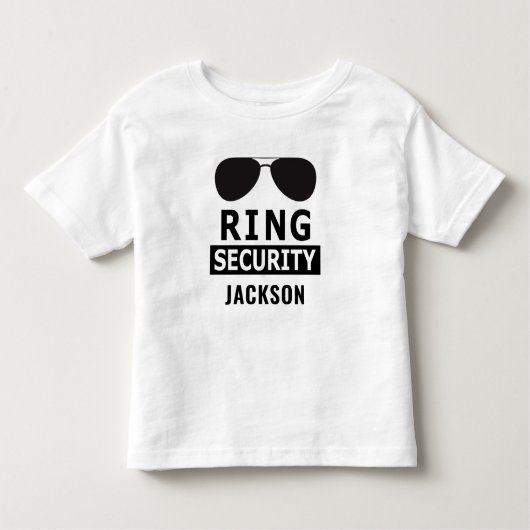 Ring Veiligheid Ring Drager Jongen Kinder Shirts (Voorkant)