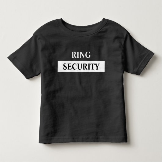 Ring Veiligheid Ring Drager Naam Kinder Shirts (Voorkant)