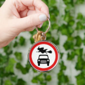 Ring vliegende heks sleutelhanger (Hand)