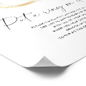 Ring vrijgezellenfeest Zet een ring op het spel Po Poster (Hoek)