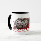 RingbandMok met wieltjes met wieltjes met wieltjes Mok (Voorkant links)