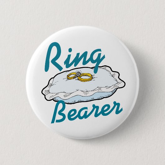Ringbearer Ronde Button 5,7 Cm (Voorkant)