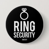Ringbeveiliging Ronde Button 7,6 Cm (Voorkant)