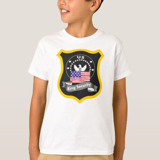 RINGBEVEILIGING T-SHIRT, RINGDRAGER T-SHIRT (Voorkant)