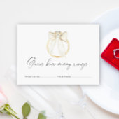 Ringboog Hoeveel ringen bruidsspel Informatiekaartje