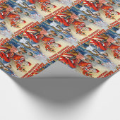  ringbroers Koud Circus Poster Kind Cadeaupapier (Hoek)