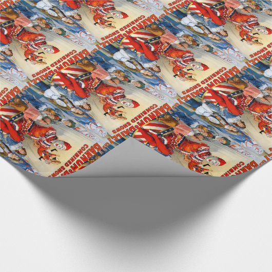  ringbroers Koud Circus Poster Kind Cadeaupapier (Hoek)