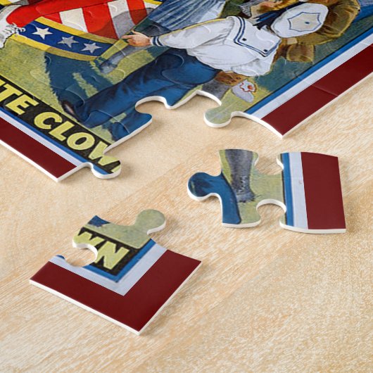  ringbroers Koud Circus Poster Kind Legpuzzel (Zijkant)