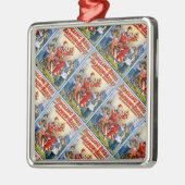 ringbroers Koud Circus Poster Kind Metalen Ornament (Links)