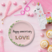 ringceremonie bruiloft effen gebruik papieren bordje (Feest)