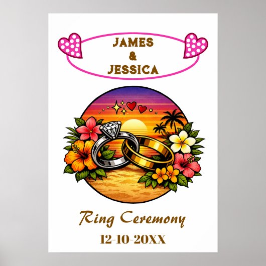 Ringceremonie Poster (Voorkant)