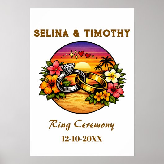 Ringceremonie Poster (Voorkant)
