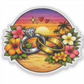 ringceremonie sticker (Voorkant)