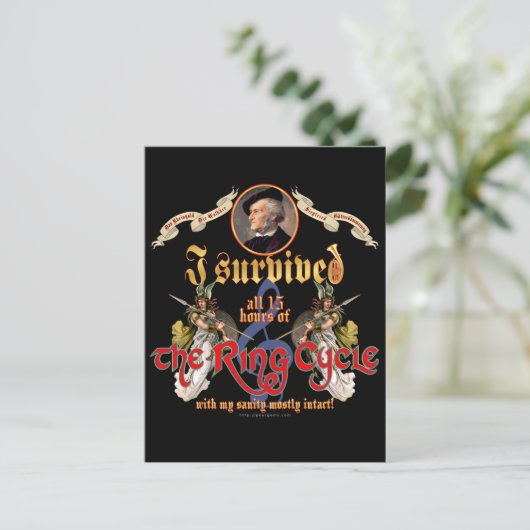 Ringcyclus Overleving Briefkaart (Staand voorkant)