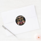 Ringcyclus Overleving Ronde Sticker (Envelop)