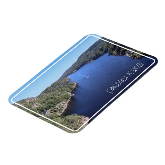 Ringdalsfjorden Zomerlandschap Uitzicht Magneet (Linkerzijde)